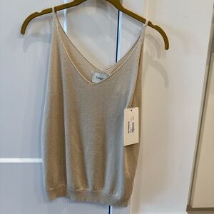 Chic Beige Camisole Top